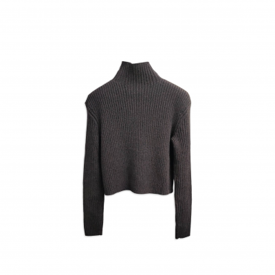 HERMES LONG-SLEEVE CROPPED SWEATER H5H2658DAFV40